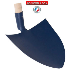 Pelle forgée de Savoie. Sans manche. Longueur de 29 cm.