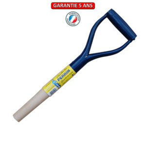 Manche court avec poignée YD. 50 cm. PEFC Convient pour Pelle de bord.