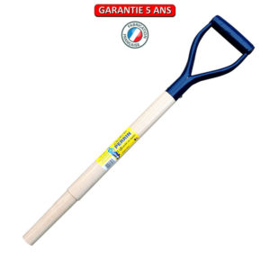 Manche avec poignée YD. 82 cm. pour Pelle extra-creuse, Pelle auto alu et inox.
