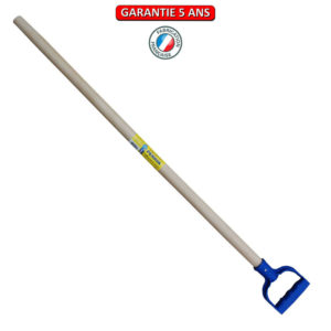Manche poignée plastique pour Pelle poussoir polypropylène. 1,20 mètre.