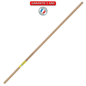 Manche droit pour balai cantonnier, 1,5 mètres. PEFC