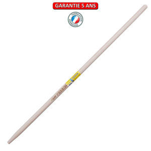 Manche bois droit. pour racloir cantonnier à douille forgée.  1,30 mètre. PEFC.
