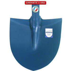 Pelle Alsace, avec rebords, à douille.  Emmanché cintré 135.