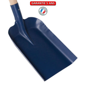 Pelle Angoulême, à douille.  Sans manche. Outil à main pour le maçon et le BTP.