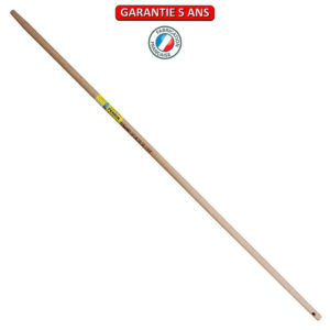 Manche pour balai à gazon fil plat et fil rond.  1,5 mètre.  Matière tauri.