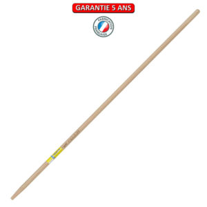 Manche droit pour râteau soudé, 1,5 m, réalisé à partir de tauari. PEFC