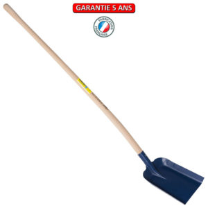 Pelle Angoulême, à douille.  Largeur de 27 cm.  Emmanché cintré 135.