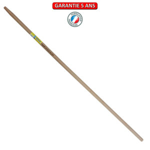 Manche droit 1,65 mètre PEFC  pour râteau et balai à gazon polymère 39 cm.