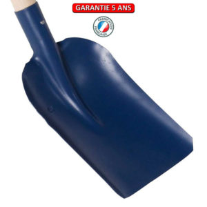 Pelle Charentaise, à douille.  Sans manche, 17 cm.