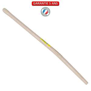 Manche pomme cintré 95 cm pour fourches à douille. PEFC.