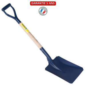 Pelle Anglaise.  Emmanché poignée YD 70. Largeur de 22 cm.