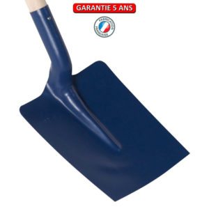 Pelle Saint-Etienne , carrée.  Sans manche, 23 cm.