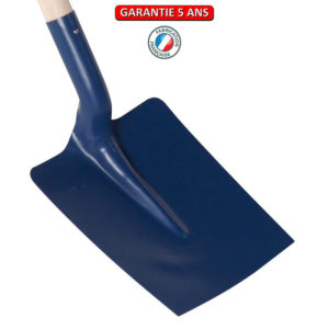 Pelle Saint-Etienne carrée.  Sans manche.  Largeur de 29 cm.