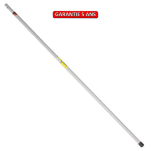 Manche télescopique pour échenilloir, en aluminium.