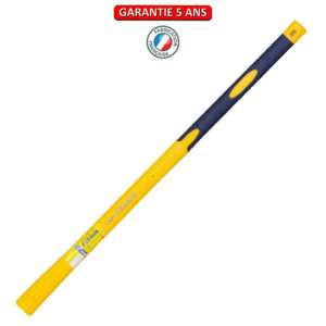 Manche composite tri-matière 90 cm pour merlin, hache tout usage, masses.