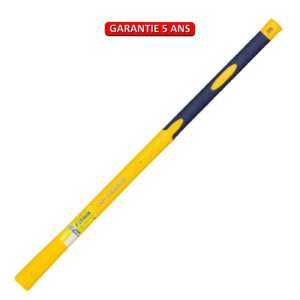 Manche composite tri-matière 90cm, manche incassable en fibre de verre.