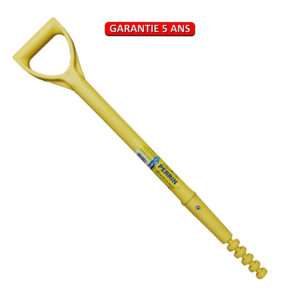 Manche composite 60 cm pour Pelle extra-creuse, Pelle auto et Pelle plastique.