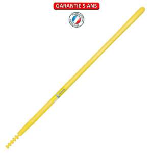 Manche fibre composite 1,20 mètre pour Pelle extra-creuse et Pelle plastique .