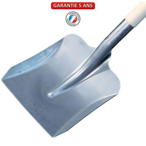 Pelle à neige en aluminium.  Sans manche.  24 cm.  Outil à main de déneigement.