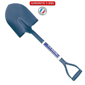 Pelle de bord.  Emmanché poignée YD 62.  Largeur de 21 cm.