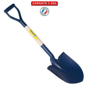 Pelle de bord.  Emmanché poignée YD 62.  Largeur de 24 cm.