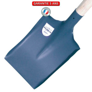 Pelle curette à douille.  Sans manche.  Largeur de 19 cm.