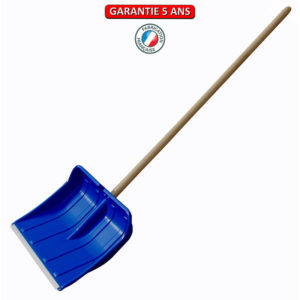 Poussoir à neige  polypro 490 x 370 cm manche 1,20 m, outil pour le déneigement