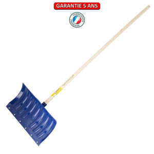 Poussoir à neige  polypro 53 cm manche 1,20 m PEFC, outil pour le déneigement.