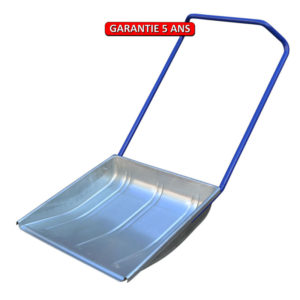 Traineau à neige galva petit modèle 600 x 600 manche ergo.