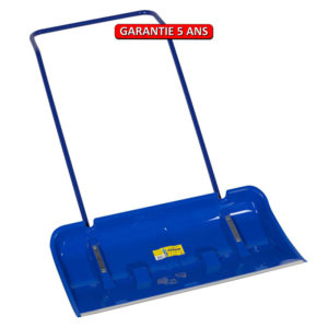 Traineau à neige étroit 820x420 avec roulettes, manche ergo.