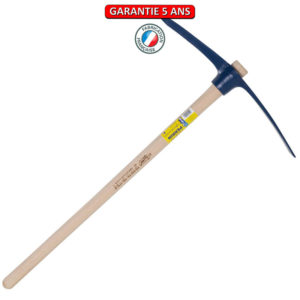 Pioche terrassier oeil rond 3 Kg.  Emmanché droit 100.