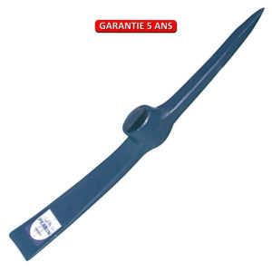 Pioche terrassier oeil rond 2,5 Kg . Sans manche.