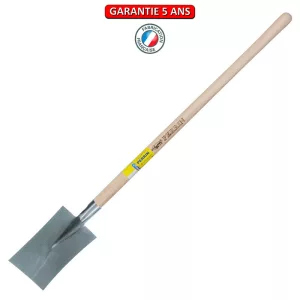 Louchet Amiens.  Emmanché pomme 105. Outil à main de jardin.