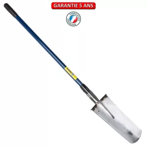 Louchet d'arrachage 38cm manche composite , incassable. outil professionnel.