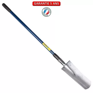 Louchet Benelux, à anneau 36 cm. manche composite droit 95.