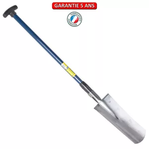 Louchet Benelux, à anneau 36 cm. manche composite bequille 92.