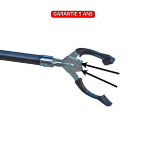 Pince à déchets renforcée rivée. Outil à main pour le maçon et le BTP.