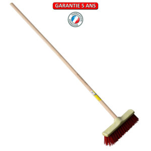Balai cantonnier.  Emmanché bois 150. 30 cm.