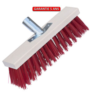 Balai cantonnier, sans manche, 35 cm.  Matière bois + fibre synthétique