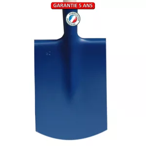 Bêche Bretagne, tranchant bombé 30 cm. Sans manche.  Finition peinte.