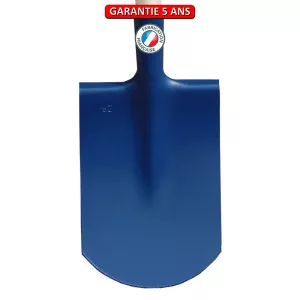 Bêche Bretagne, tranchant rond 28 cm . Sans manche.  Finition peinte.