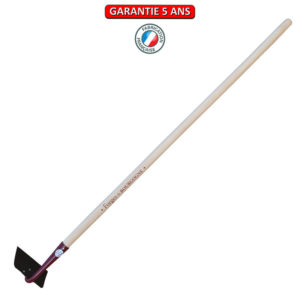 Binette Nanterre 14 cm.  Emmanché droit 110.  Outil à main de jardin.