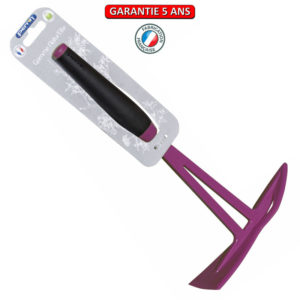 Outil nylon fibre de verre incassable :serfouette polyamide framboisine