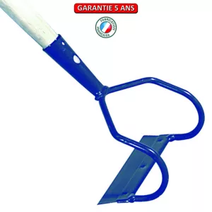 Ratissoire à tirer avec lame en acier 16 cm.  Sans manche.