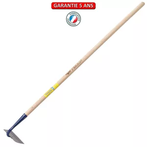 Binette Nanterre de 14 cm manche 1,10 m, lame trempée.