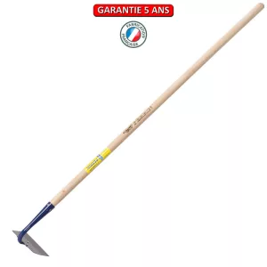 Binette Nanterre de 16 cm manche 1,10 m, lame trempée.