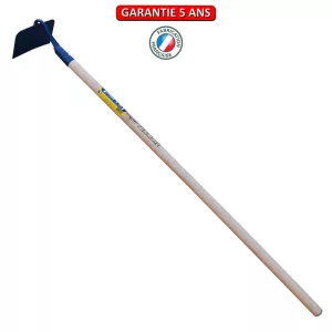 Binette Nanterre forgée.  Emmanché droit 130. La largeur de la lame est de 16 cm