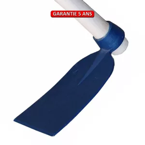 Houe standard oeil rond. Sans manche. Longueur du fer: 12 cm.