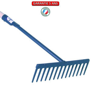 Râteau à bitume, 14 dents. Sans manche.  Outil à main pour le maçon et le BTP.