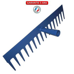 Râteau TP à lame, 16 dents. Sans manche. Outil à main pour le maçon.